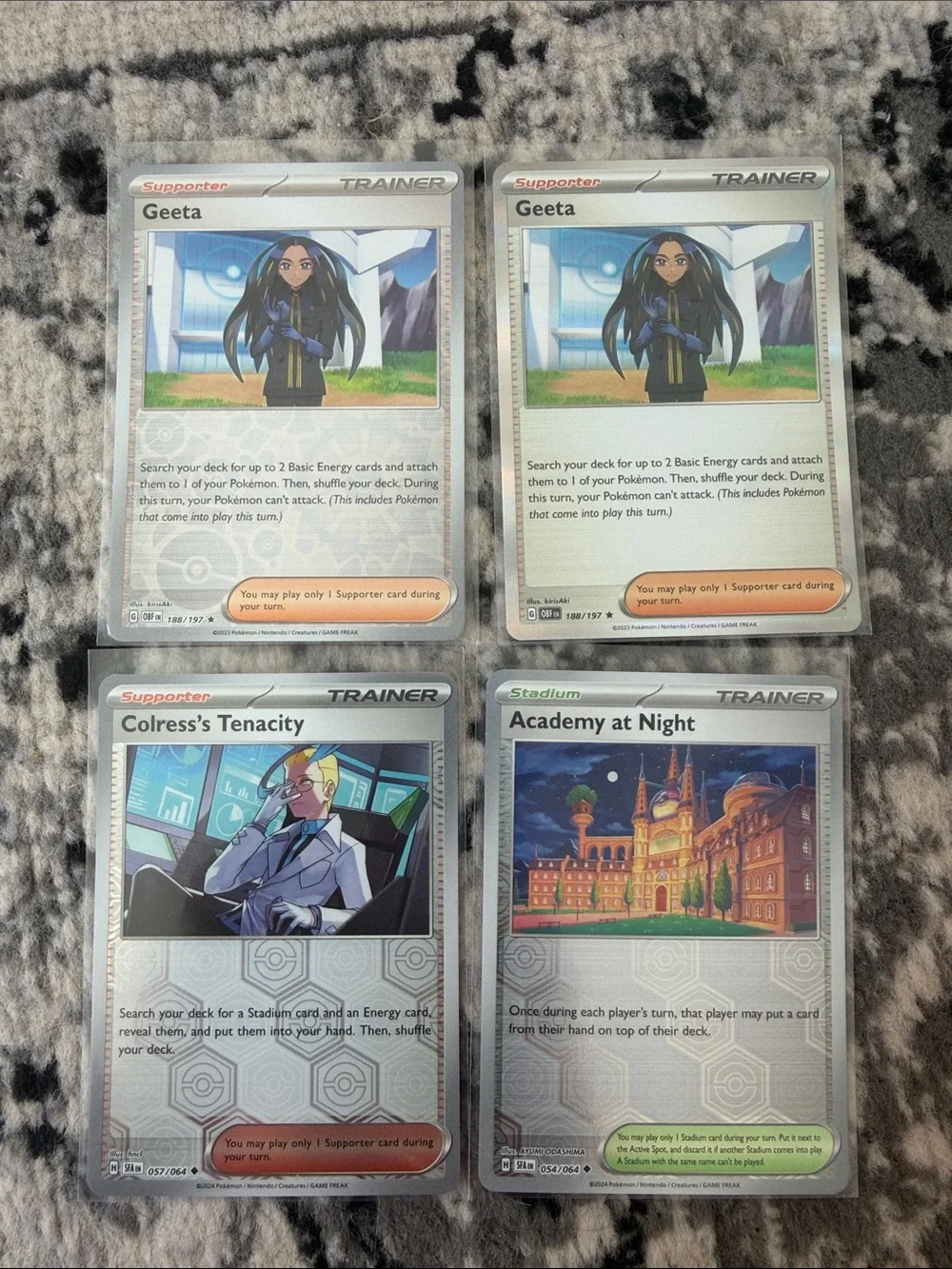 Pokémon Reverse Holo & Holo Trainer Lot 10 Unique Cards | ✨5/$25✨